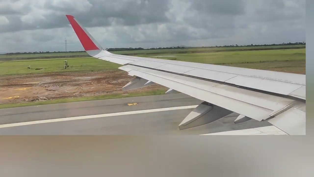 Decolagem Aeroporto internacional de Maceió - zumbi dos Palmares
