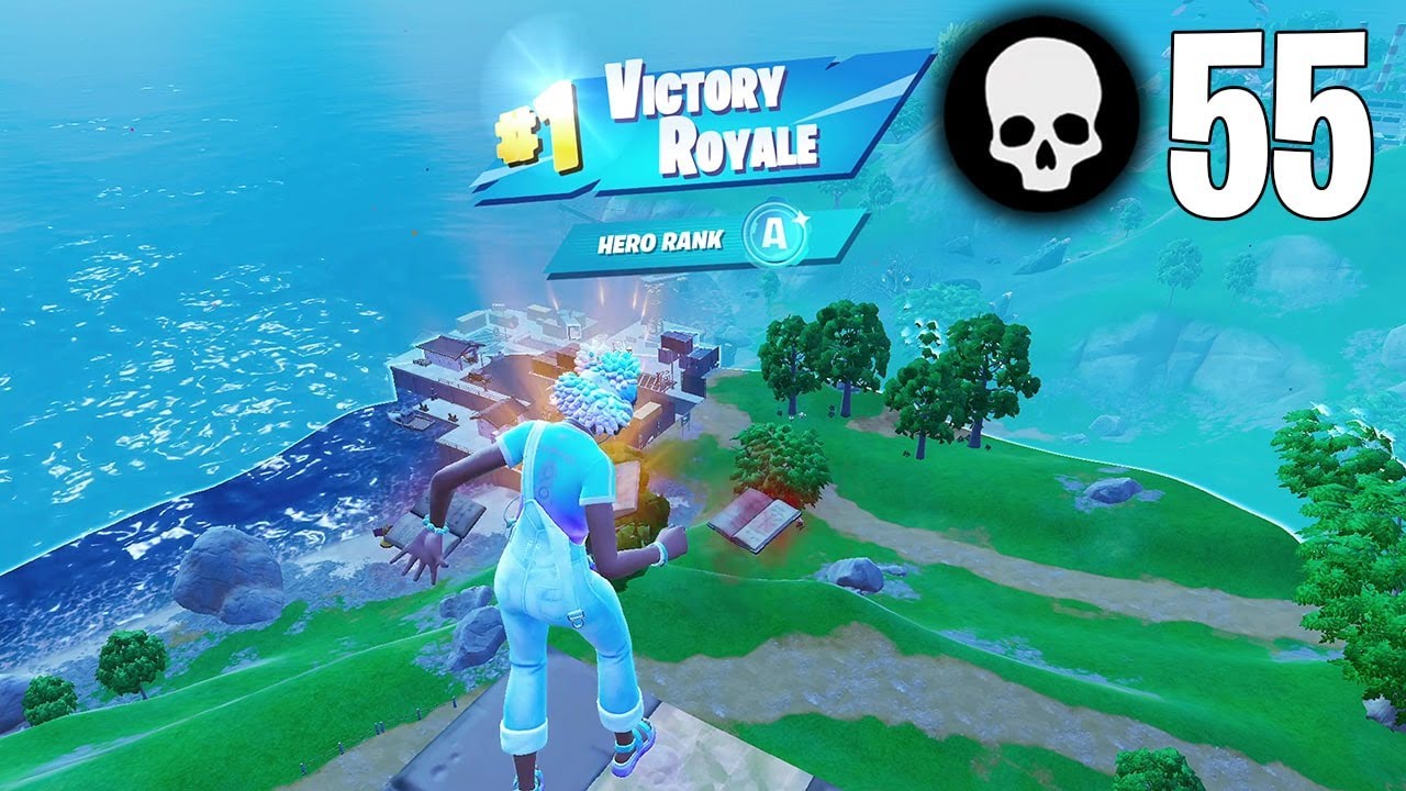 55 Elimination Solo Vs Squads Gameplay Wins (Fortnite Chapter 6 PS4 Controller)