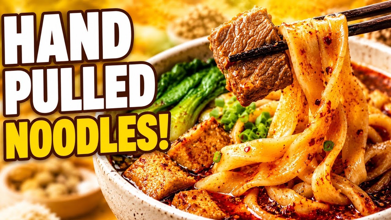 Easy & Spicy Beef Biang Biang Noodles - Better Than Takeout!