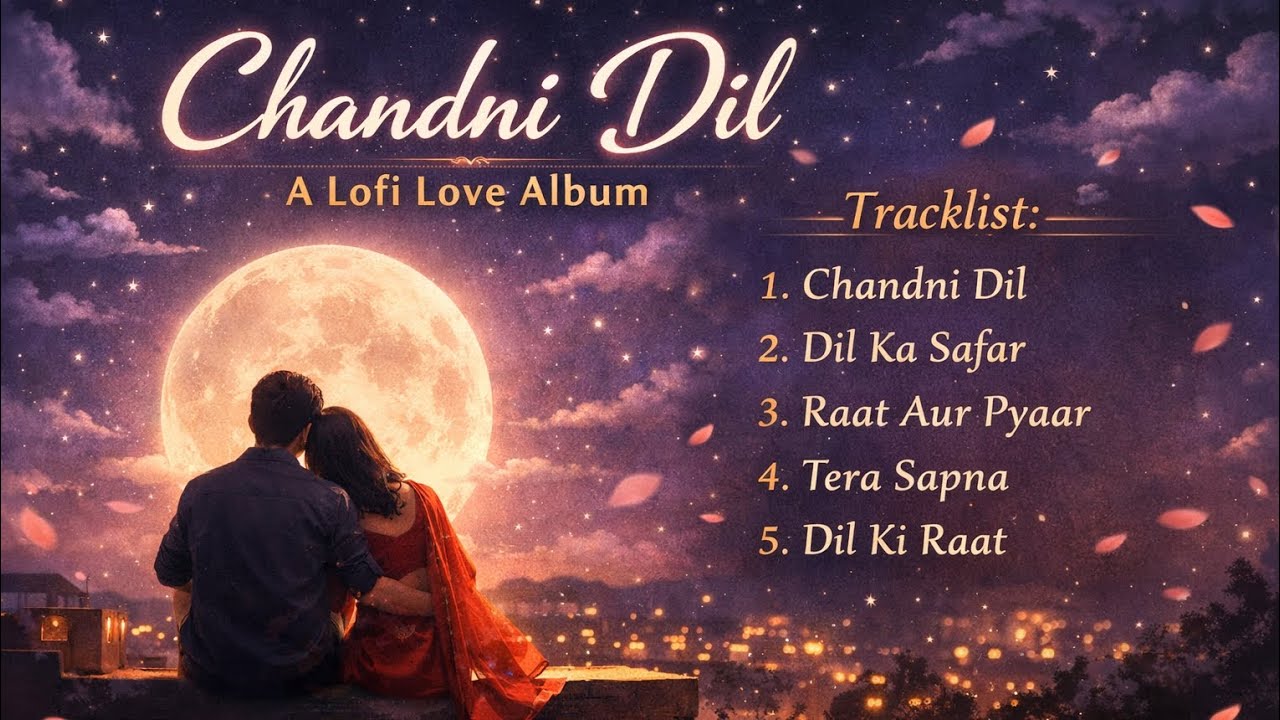 Chandni Dil – Romantic Lofi Love Songs ❤️  90s Bollywood Style Lofi Playlist | Chill Love Songs 2026
