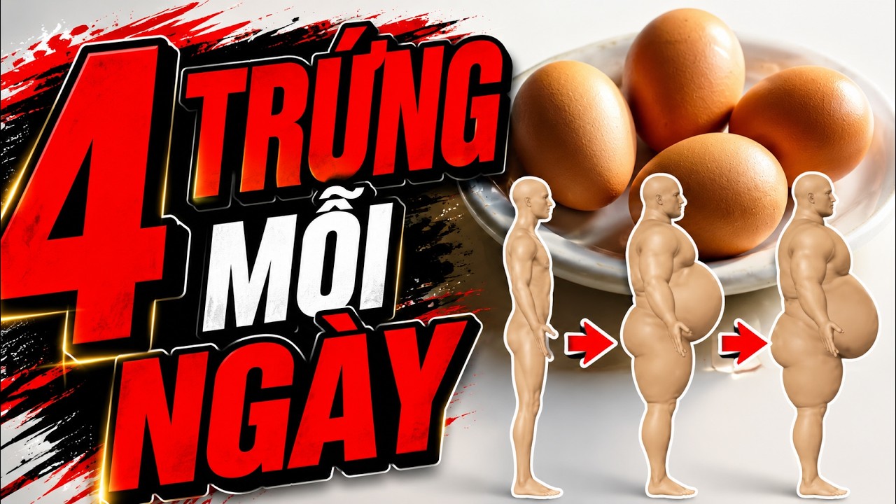 ĂN TRỨNG liên tục mỗi ngày xem điều gì sẽ xảy ra!? SmallGym