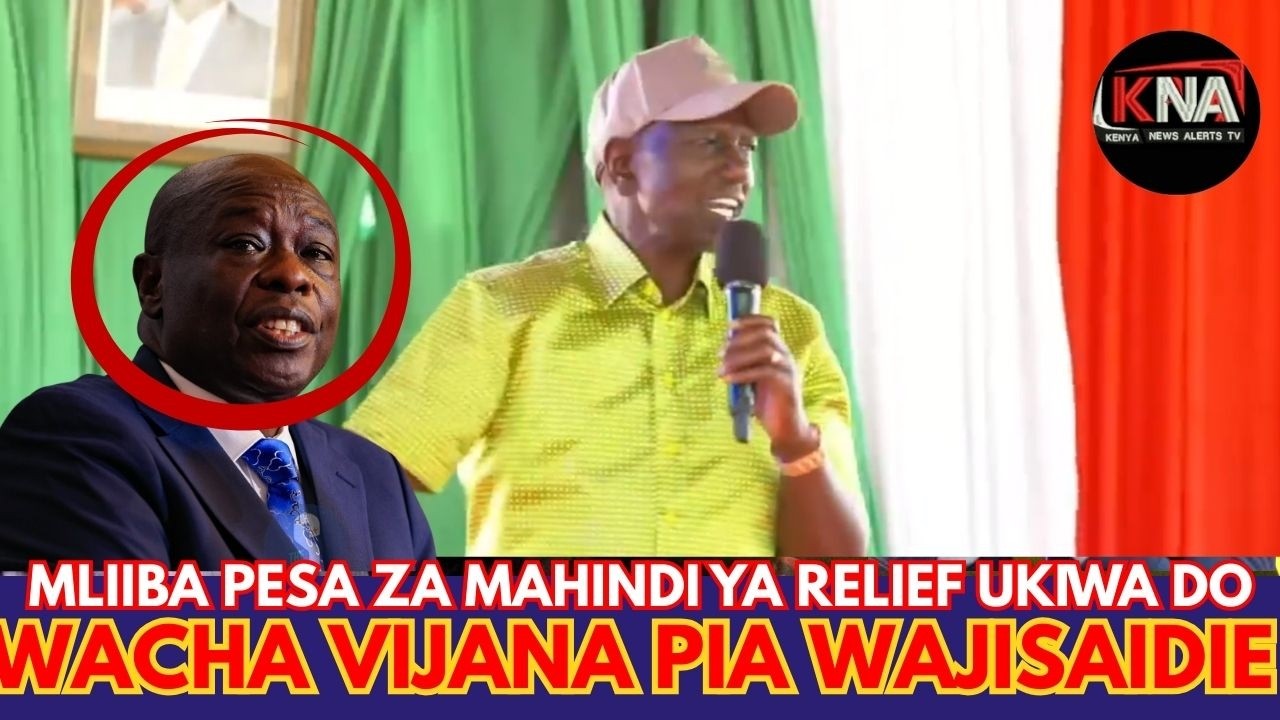 WALIIBA PESA ZA RELIEF AKIWA DO, HALAFU KAZI YAO NI KUZEMBEA NA KUZURURA WAKIWA IDLE. MKWENDE KABISA