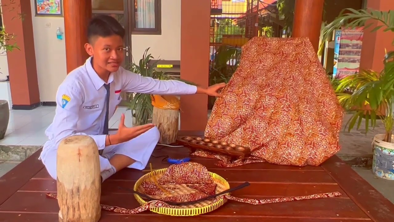 SMPN 6 SIDOARJO - TUTORIAL PEMBUATAN UDENG PACUL GOWANG