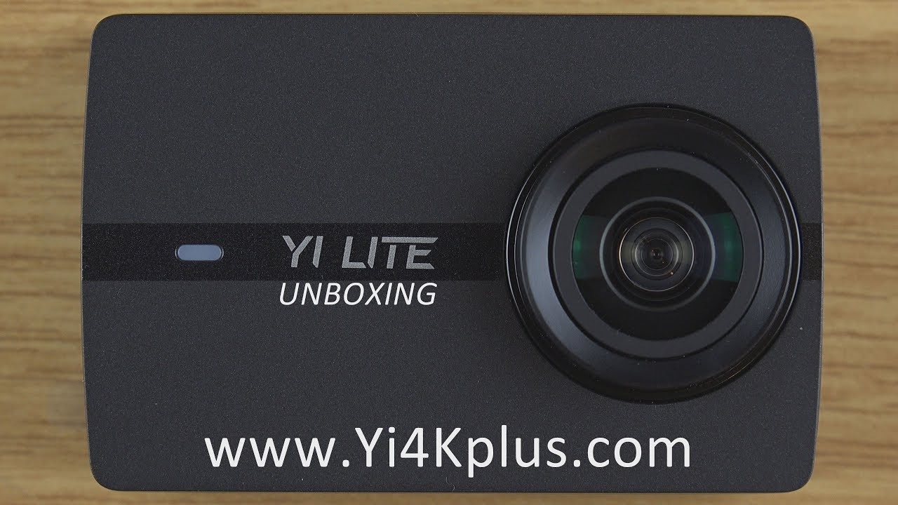 YI Lite 4K unboxing