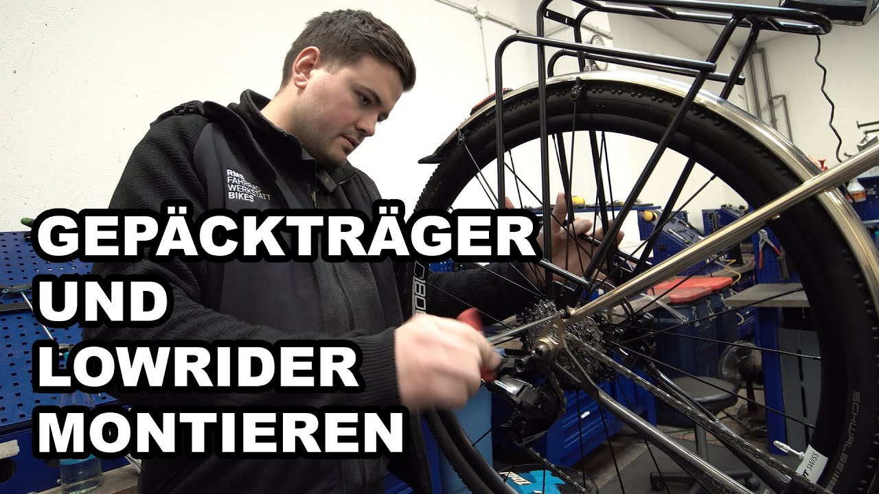 RMS Bikes - Gepäckträger und Lowrider montieren | Krömer Customaufbau