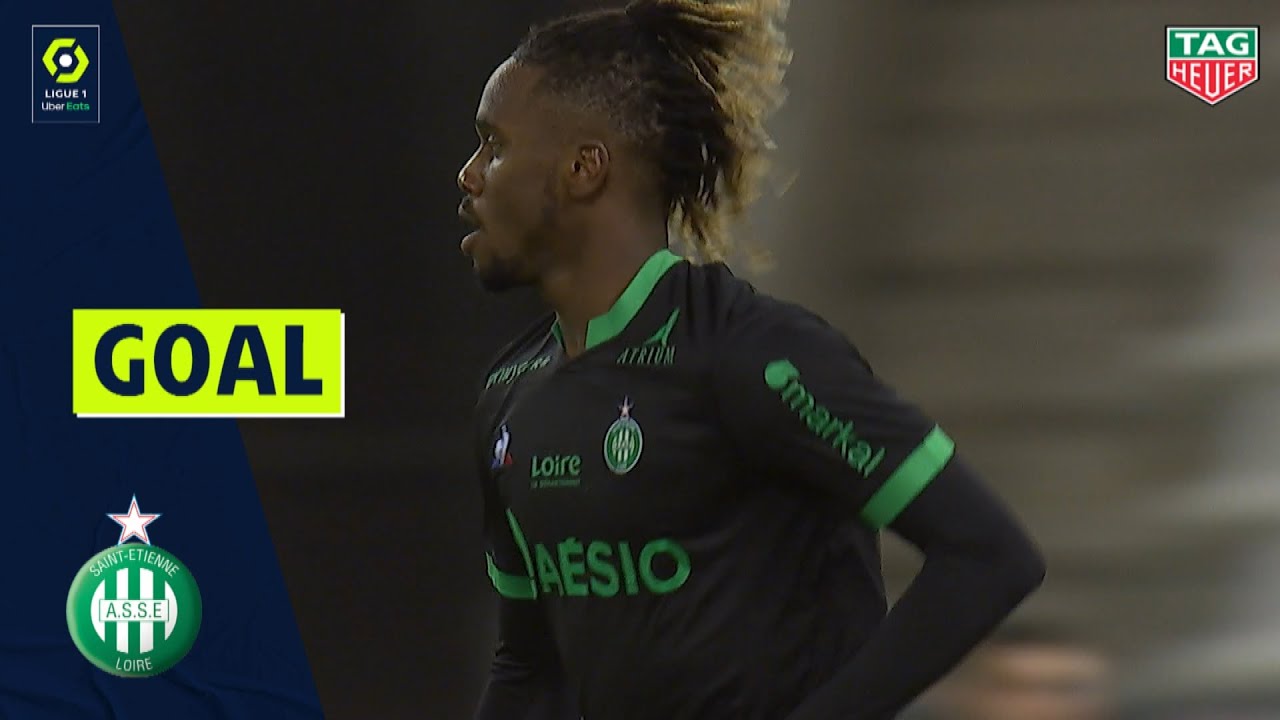 Goal Charles ABI (72' - AS SAINT-ÉTIENNE) STADE DE REIMS - AS SAINT-ÉTIENNE (3-1) 20/21