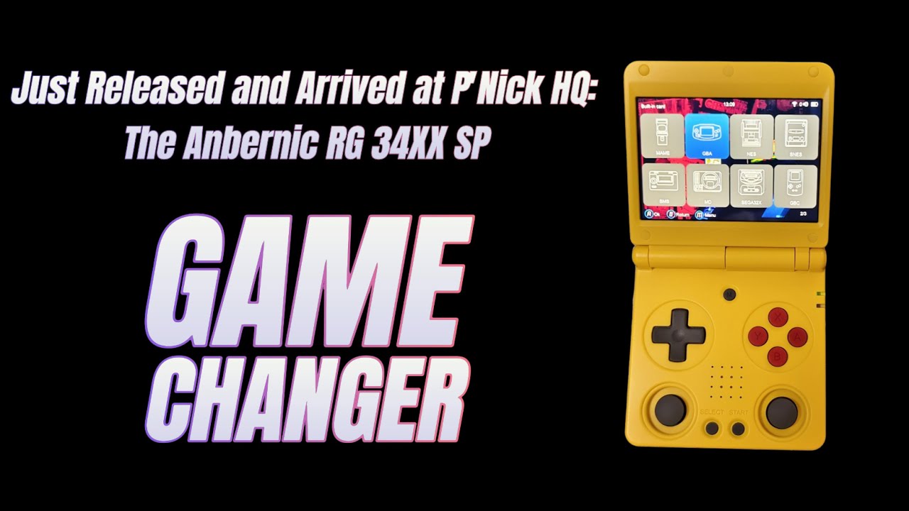 Unboxing the Anbernic RG 34XX SP &ndash; Is This the GBA SP Successor?