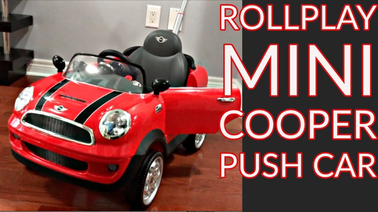 Rollplay MINI Cooper S Push Car | Unboxing & Setup