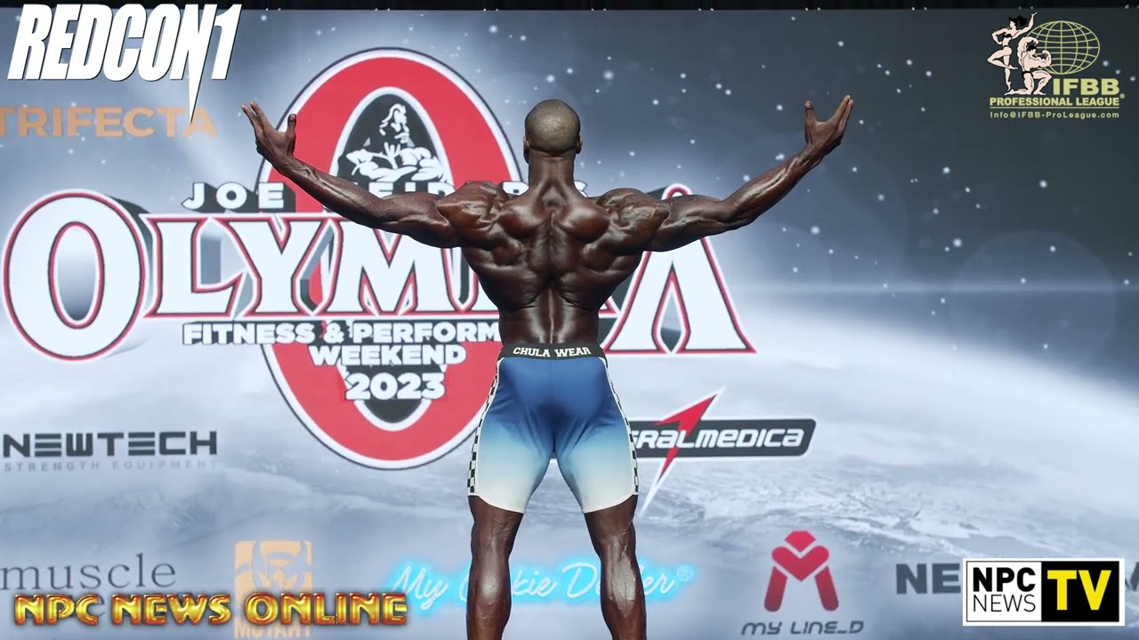 2023 IFBB Pro League Men&rsquo;s Physique Olympia Erin Banks Prejudging Posing 4K Video