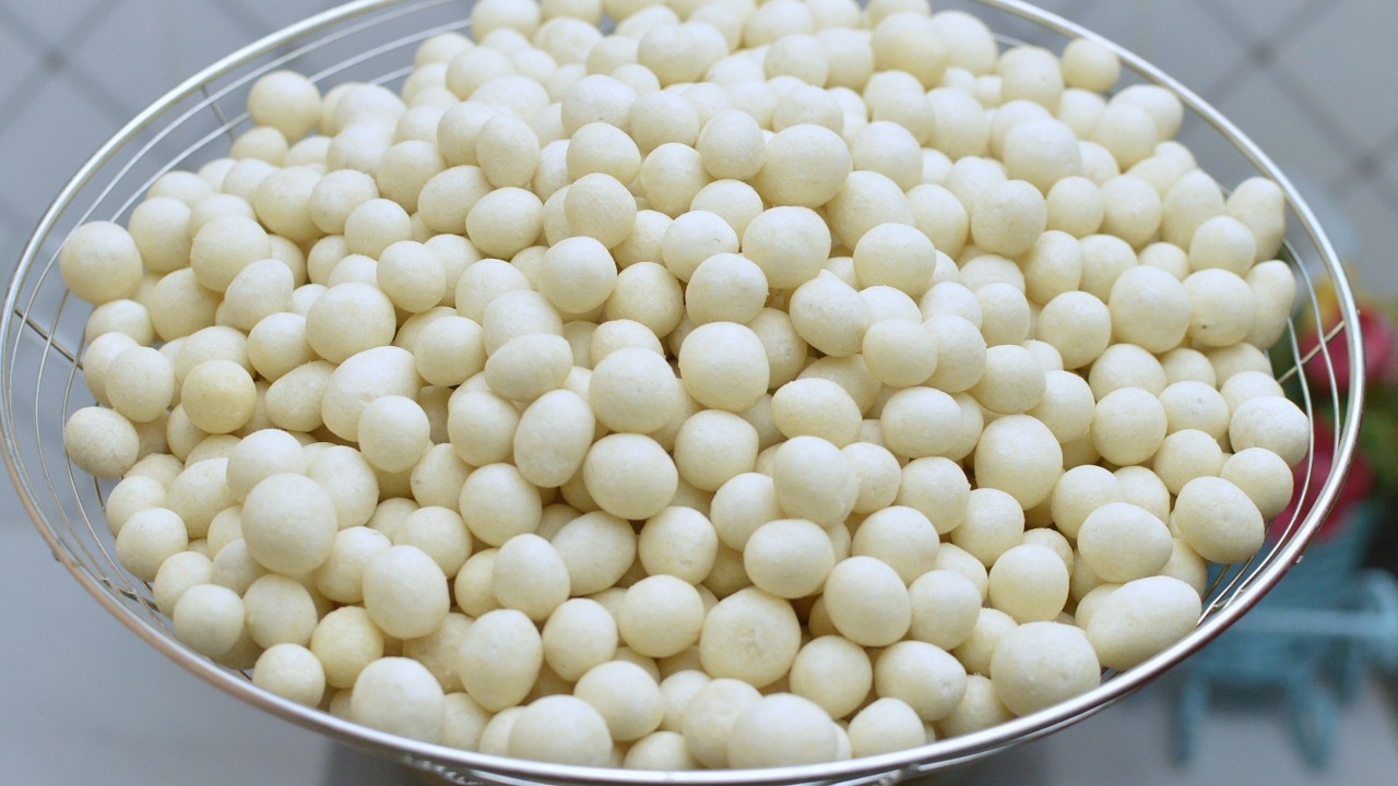 MULUS, RENYAH DAN GURIH | CARA MUDAH MEMBUAT KACANG ATOM SUKRO UNTUK ISIAN TOPLES LEBARAN