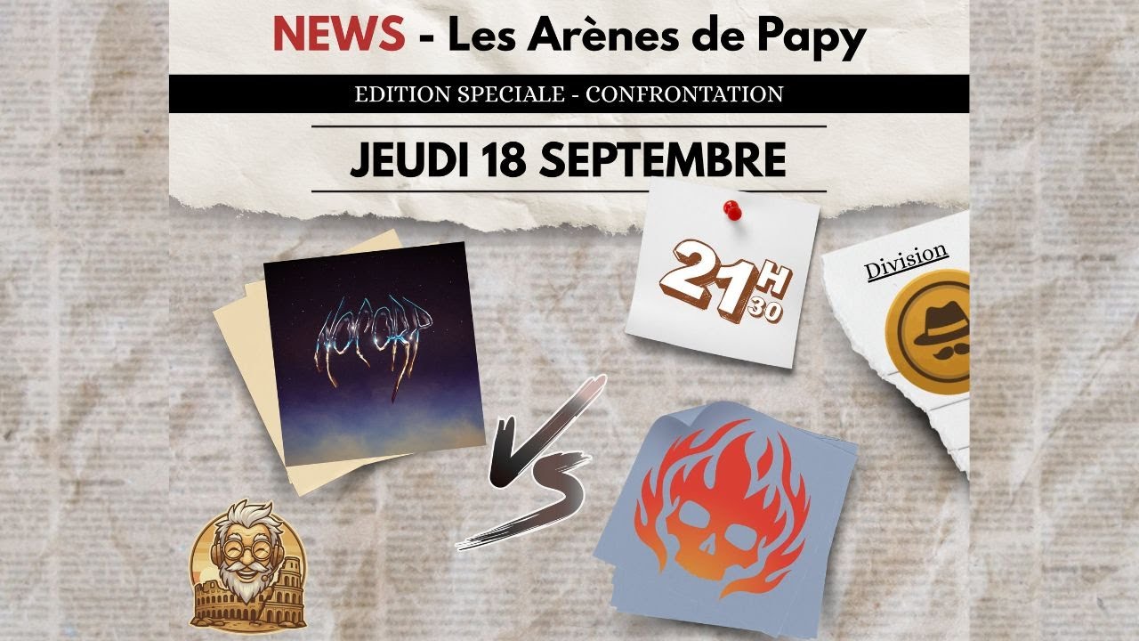 🌪️ No Corp Rising VS Spiritus Ignis – MATCH ALLER – Corrode | Les Arènes de Papy -Tontons Fraggers🌪️