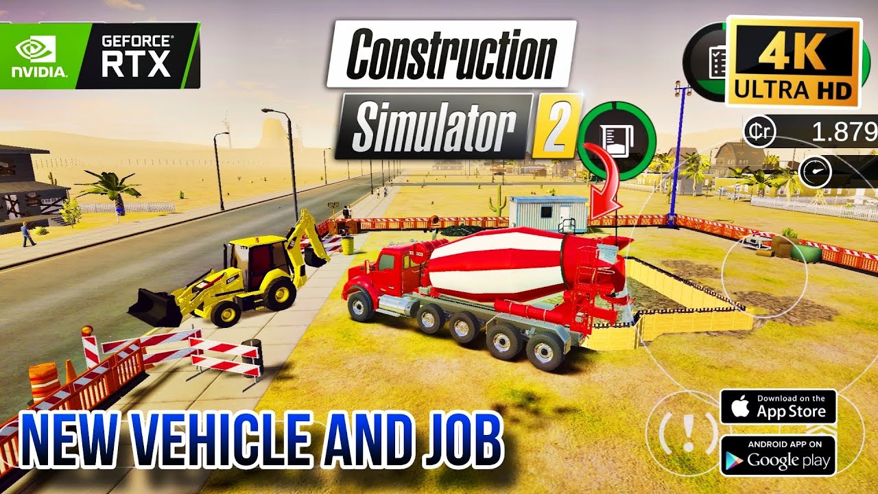 hd graphics 🏞️ contraction simulator 2 gameplay video||#gaming #mobilegaming 
