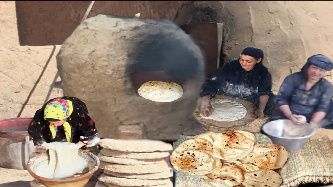 #خبيز-العيش-الفلاحي-قبل-رمضان-بدقيق القمح- البلدي#خبيز-عيش-فلاحي