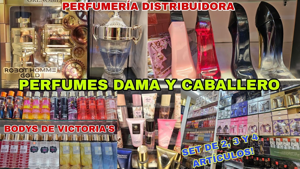 BODYS VICTORIA'S,  PERFUMES DE DAMA Y CABALLERO,  SET DE REGALO DE 2,3 Y 4 PZS. PRECIOS DISTRIBUIDOR