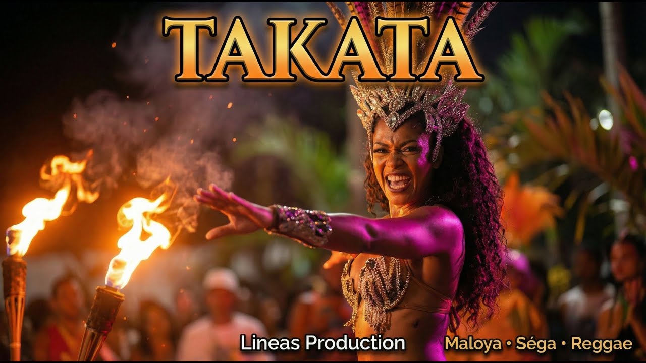 TAKATA 🌴 Tropical Carnival Vibes | Maloya Séga Reggae Fusion