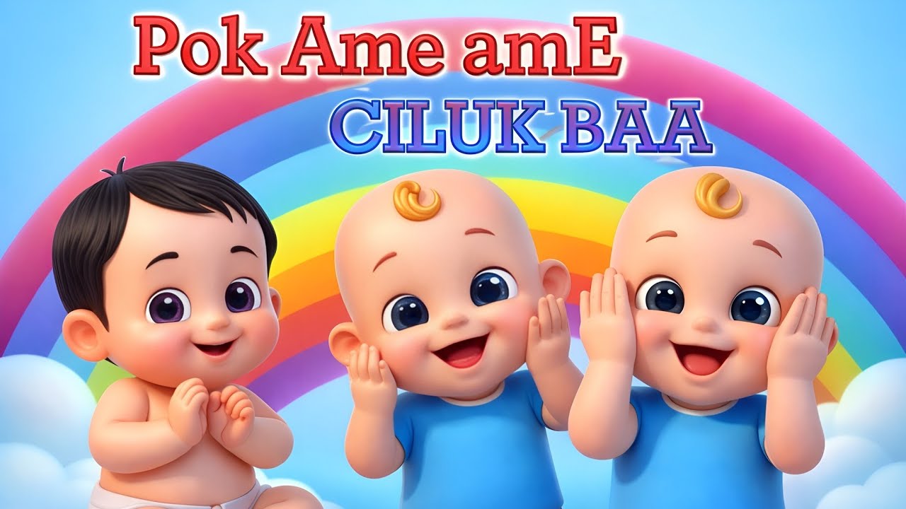 Pok ame ame Ciluk ba | Lagu anak balita | Lagu anak Indonesia | Lagu anak Populer | Lagu anak |