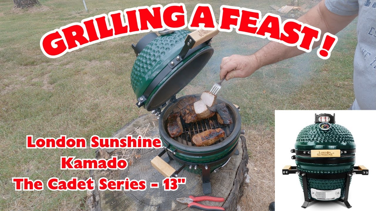 This Grill Is Incredible! Grilling On The London Sunshine Kamado 13