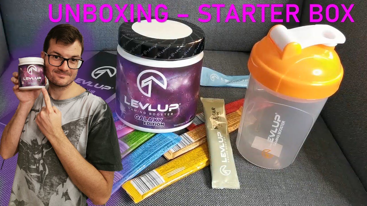 Gaming Booster Test | Unboxing LevlUp Starter Set