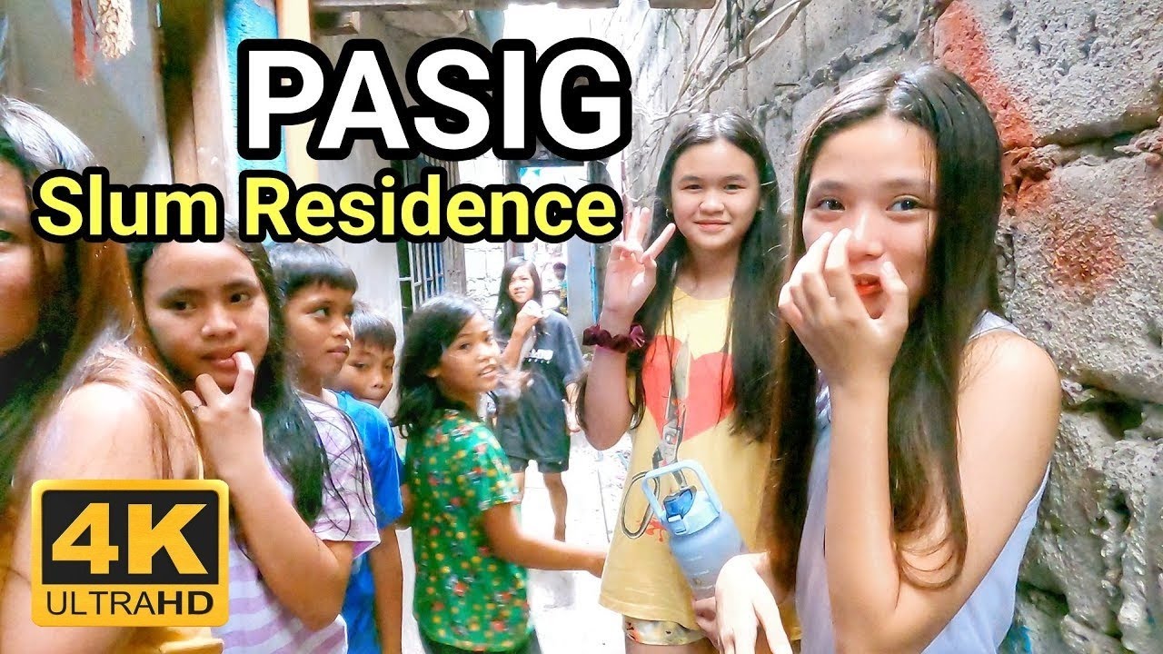 THE OTHER SIDE of PASIG | WALK at SLUM NARROW ALLEY in PASIG Philippines [4K] 🇵🇭