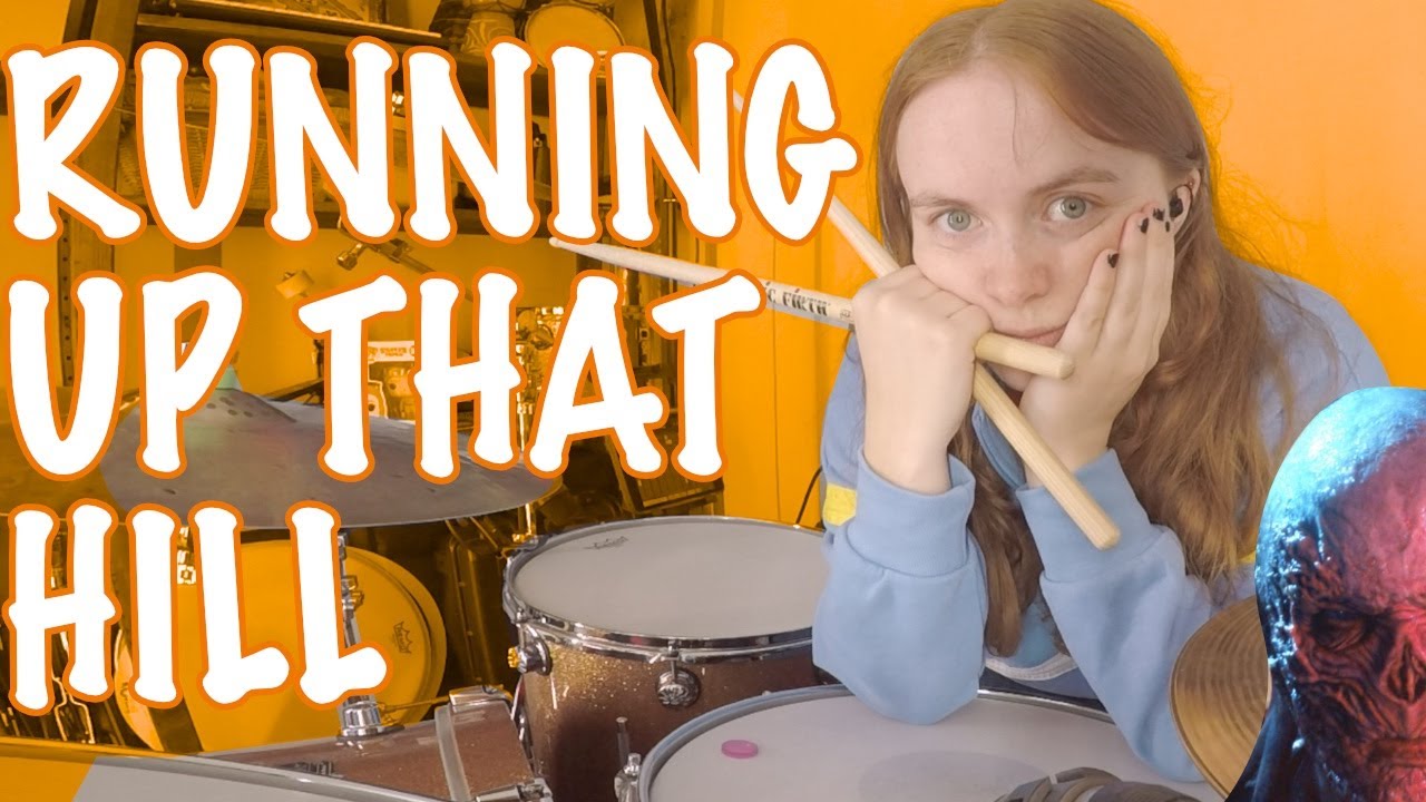 If Max from Stranger Things played drums to Running Up That Hill - Kate Bush