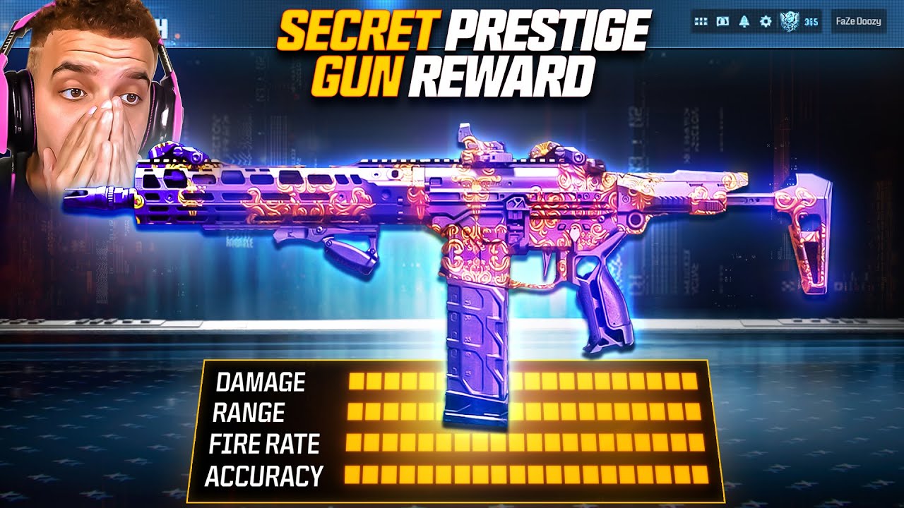 Unlocking SECRET BLACK OPS 7 PRESTIGE Rewards!