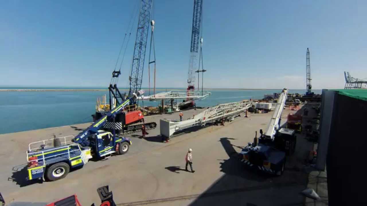 How to erect a Kanon Marine Loading Arm