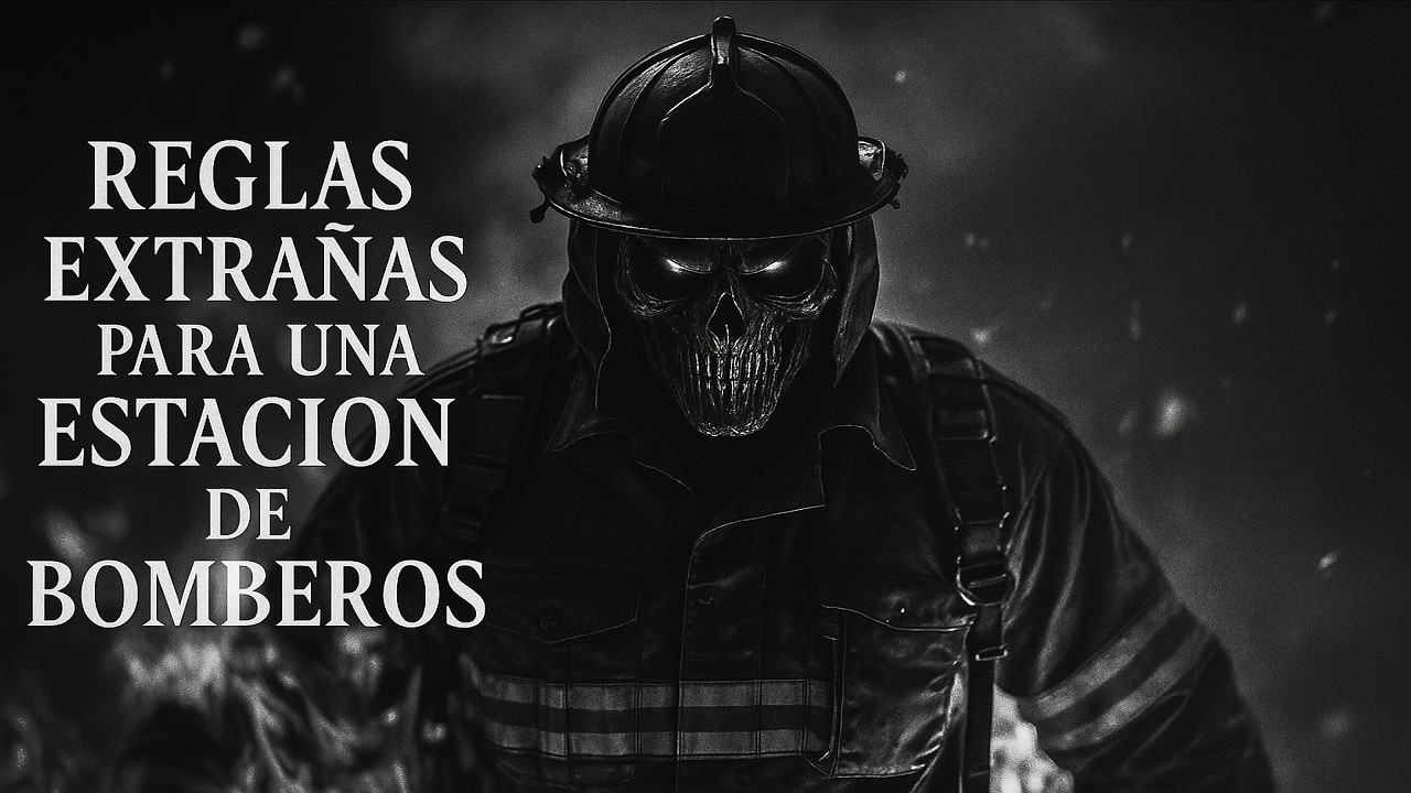 trabajé en una ESTACIÓN de BOMBEROS me dieron una LISTA de REGLAS EXTRAÑAS para SOBREVIVIR