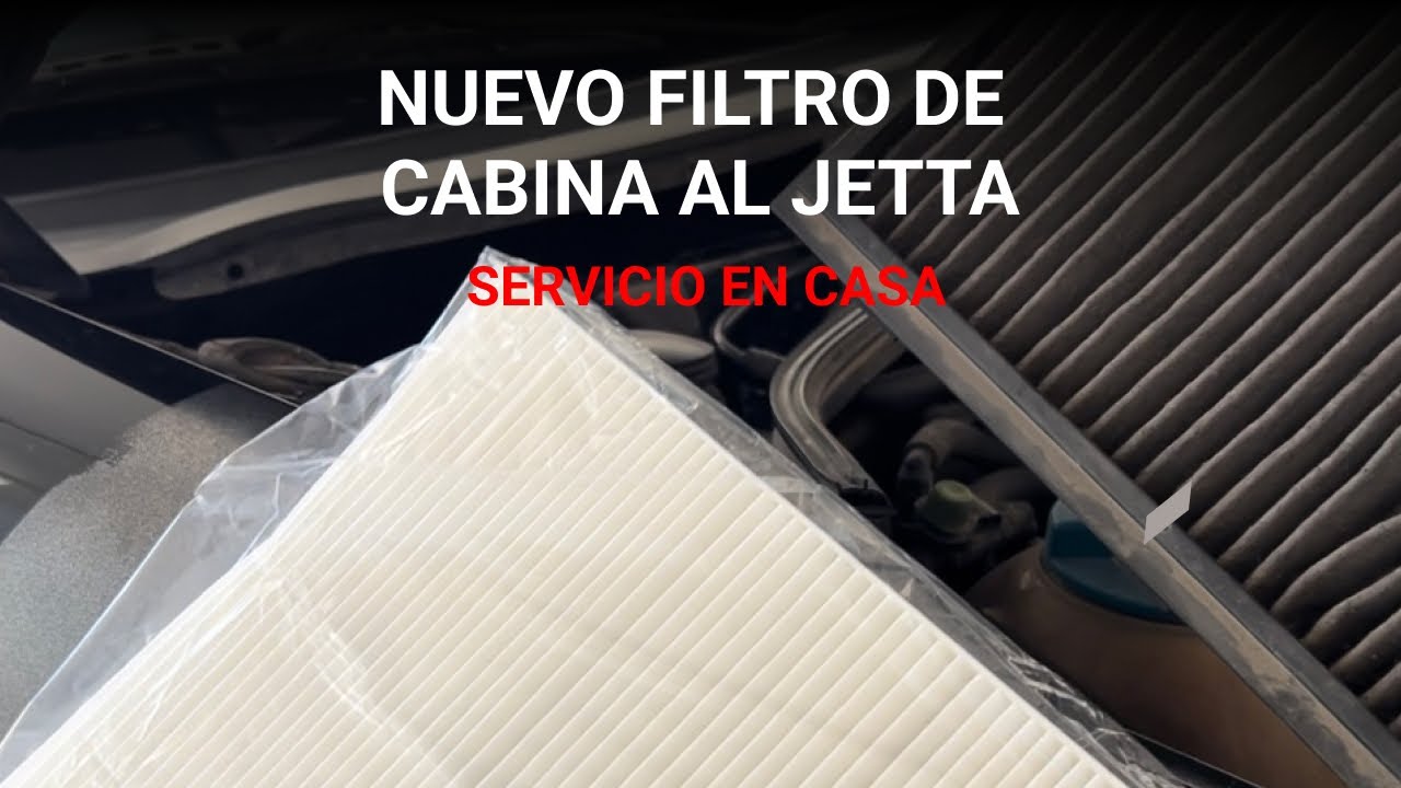 CÓMO CAMBIAR FILTRO DE CABINA JETTA A4 | GOLF A4