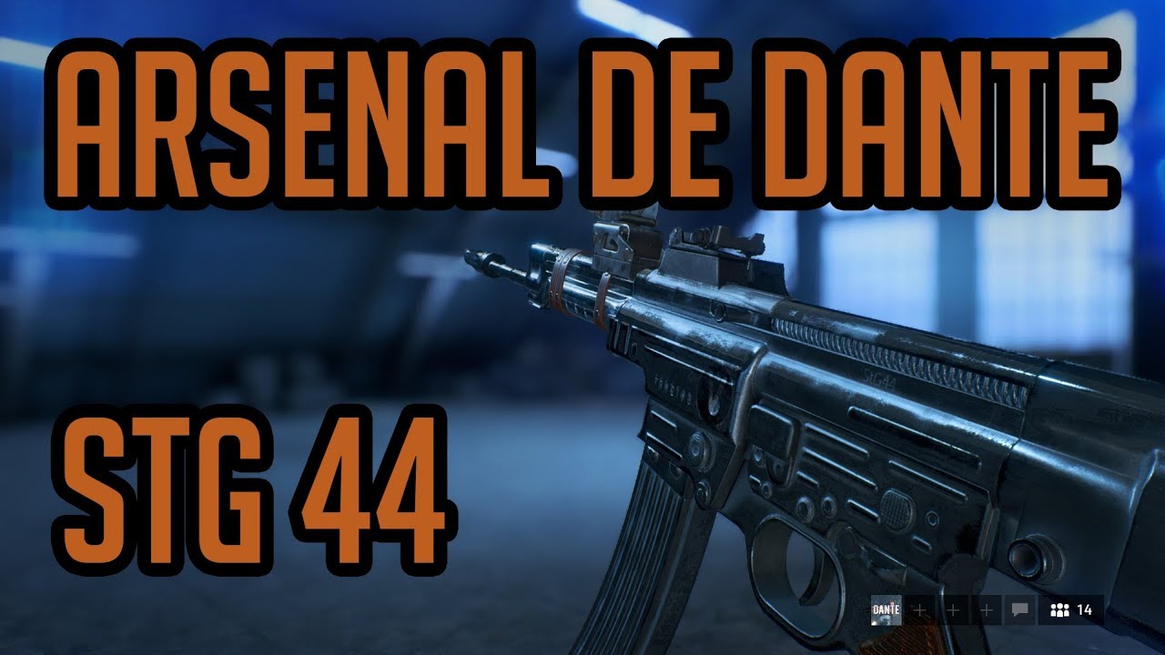Arsenal de Dante - Battlefield 5 STG 44 Gameplay FR