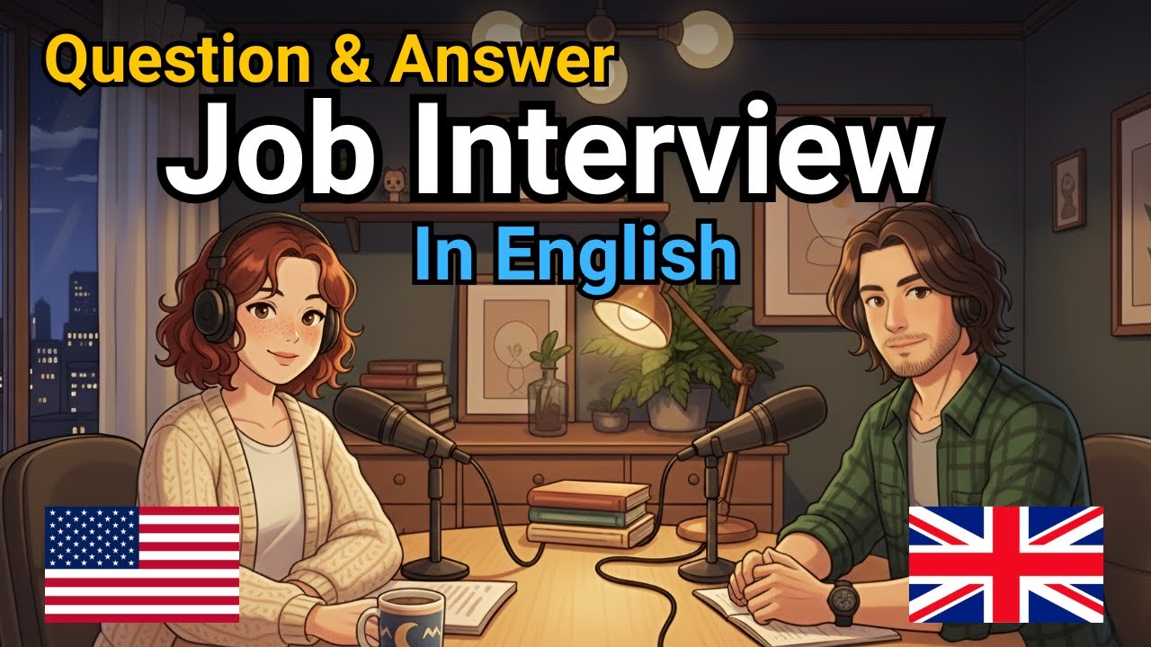Job Interview English for Beginners | Common Questions & Simple Answers