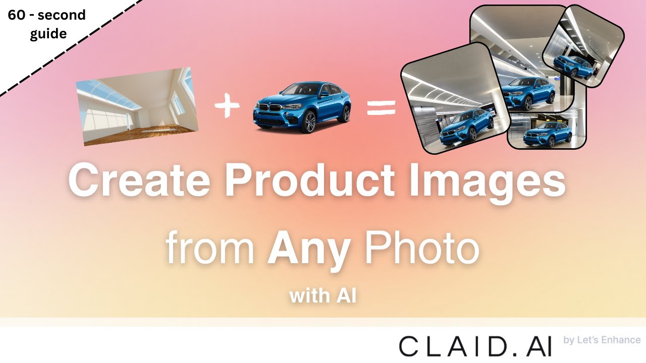 Render AI Product Photos from Any Image | My Composition Claid.ai Demo