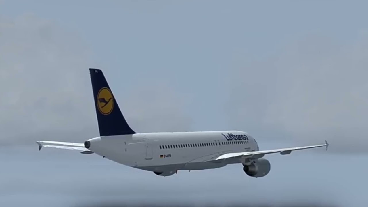 Lufthansa Flight 2904 - Crash Animation