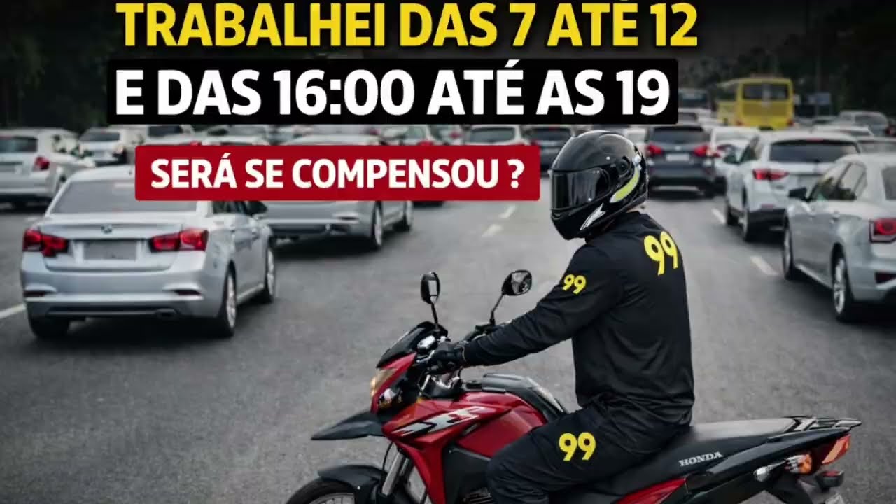 Um dia inteiro trabalhando de moto… e o resultado foi esse👀!