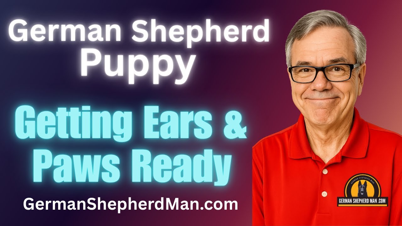 Don't Miss THIS...German Shepherd Puppy Ears & Paws