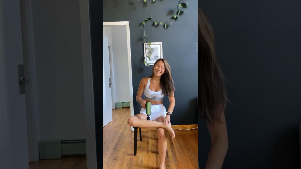 How To Use Massage Gun For Lower Body Recovery #recovery #massagegun