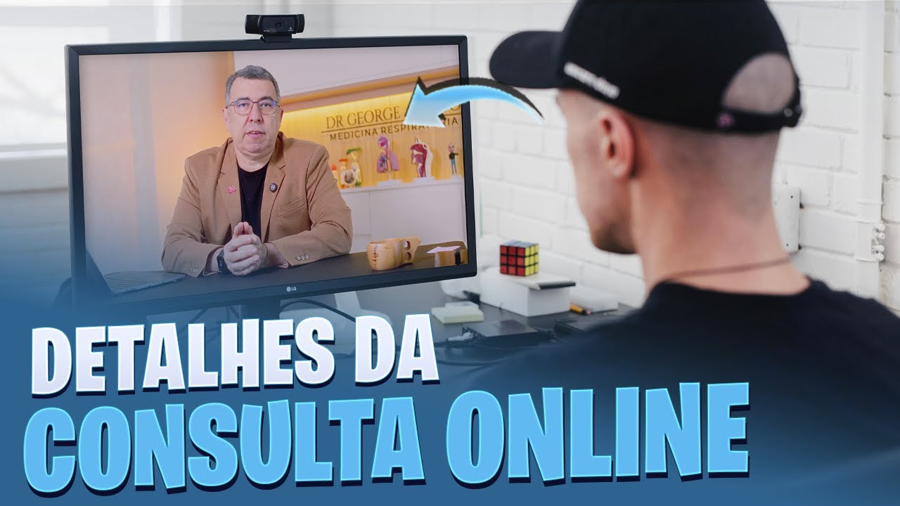 Como funciona a VIDEOCONSULTA (consulta médica online) na Pneumologia com Dr. George Amado.