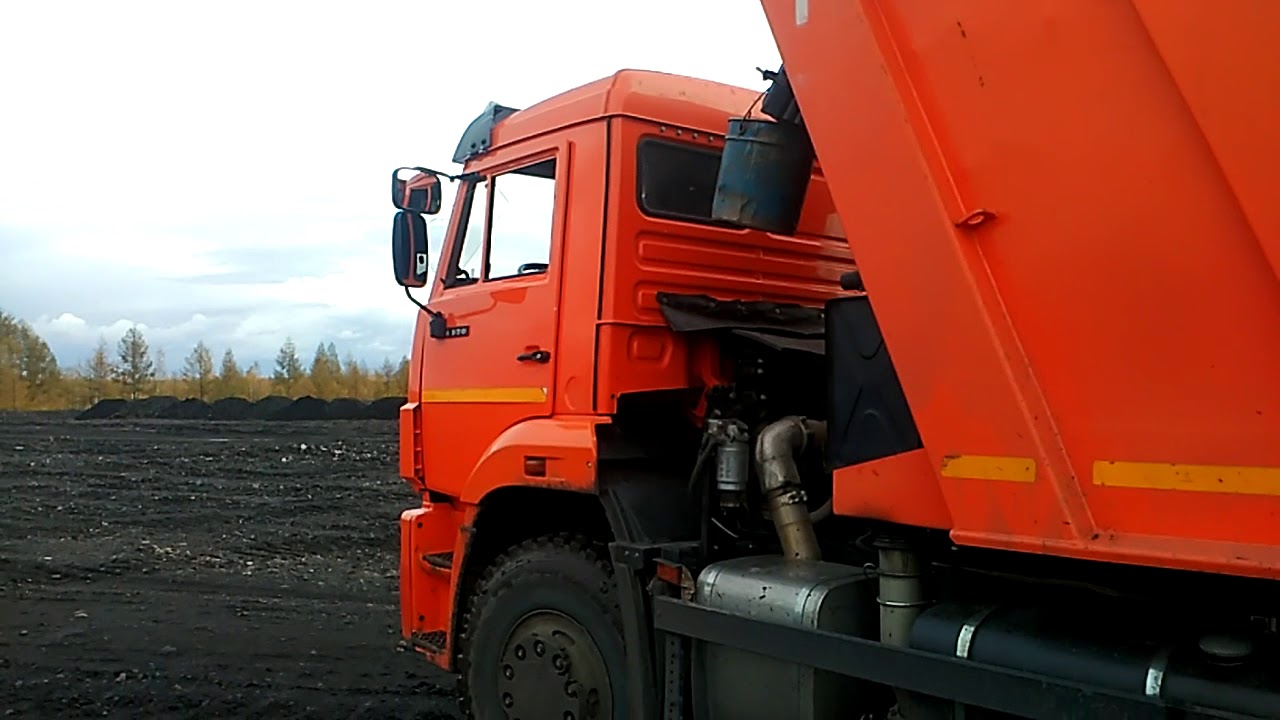 Подогрев кузова КамАЗ 6520 смял гидробак, устранение недоделок завода изготовителя, быстрый способ.