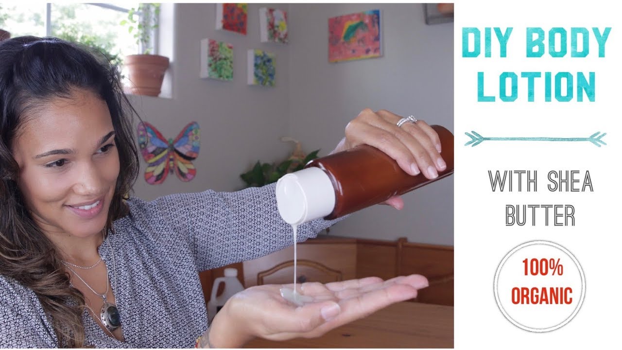 DIY Lotion - with Shea Butter - Organic