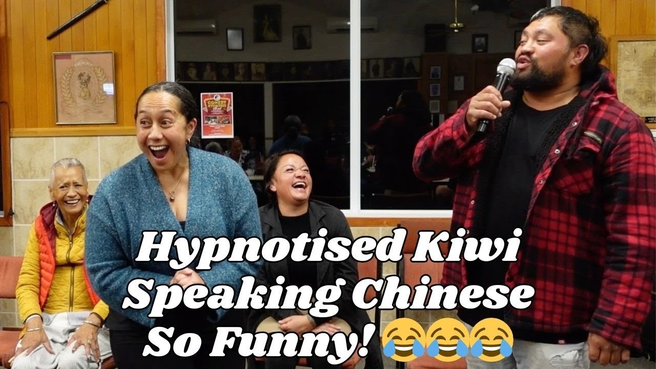 Hypnotised Kiwis are Speaking Chinese That Nobody Can Understand. So Funny!
