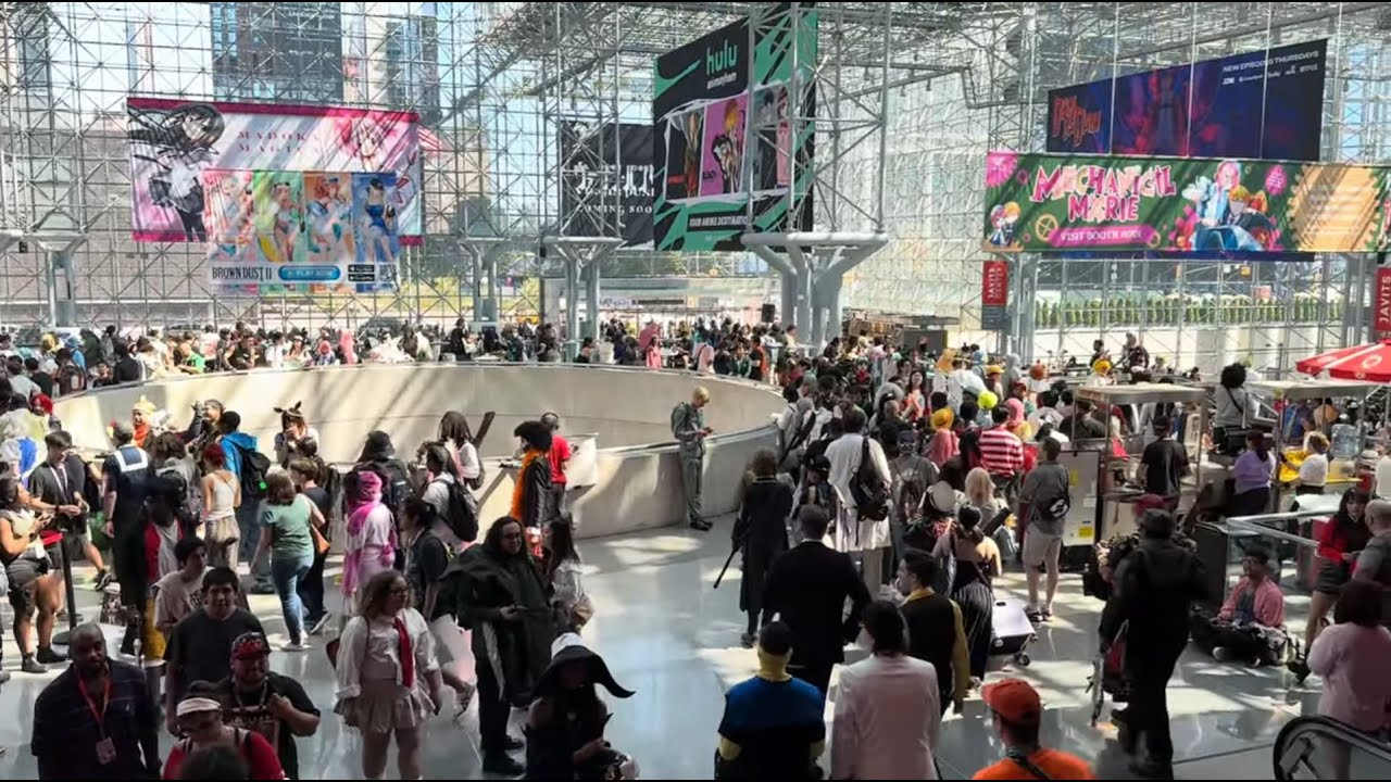 【Anime NYC 2025】 Saturday walkthrough and convention tour