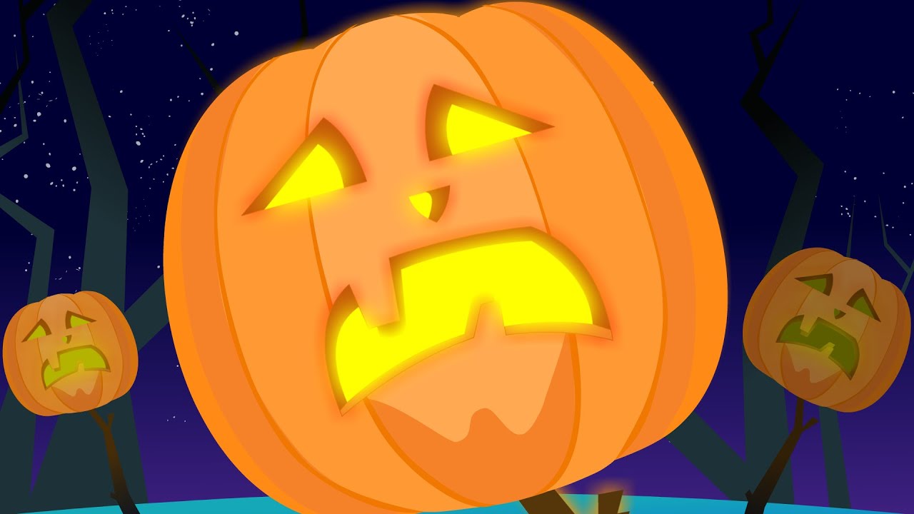 Scary Pumpkin | Nursery Rhymes | Songs For Kids And Children | Happy Halloween