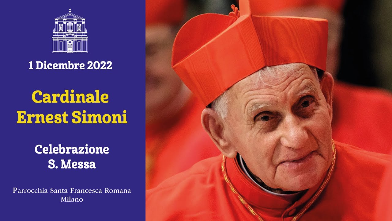 S. Messa celebrata dal Cardinale Ernest Simoni