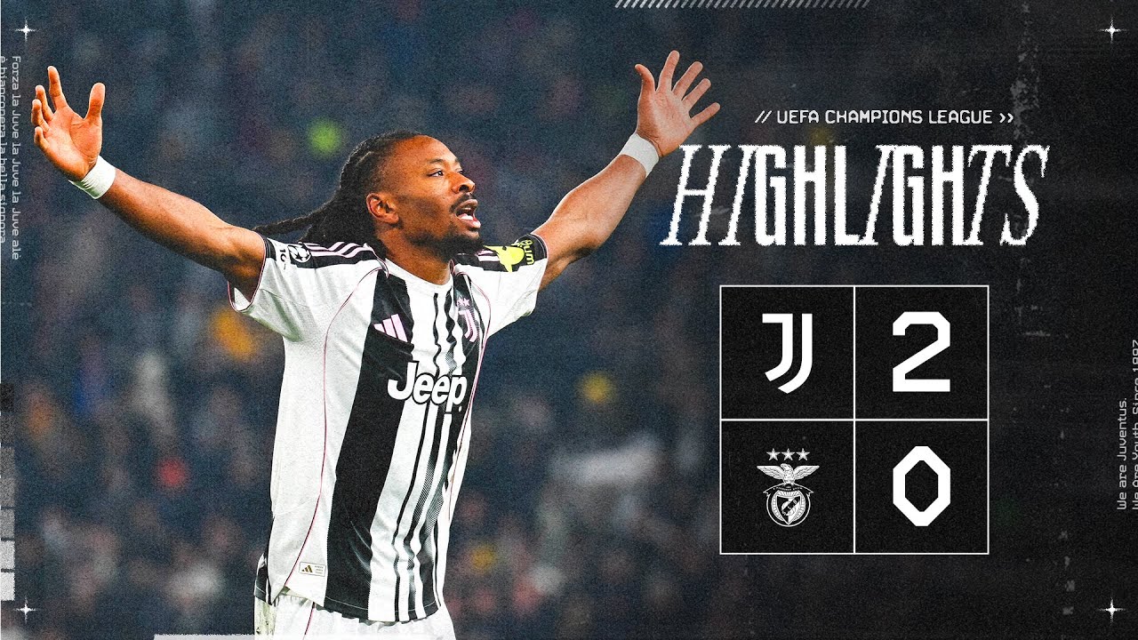 A GREAT NIGHT | Juventus 2-0 Benfica | HIGHLIGHTS Champions League