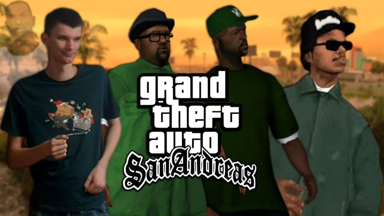 Продолжаем с Биг Смоуком Райдером и Свитом - Grand Theft Auto: San Andreas стрим #3