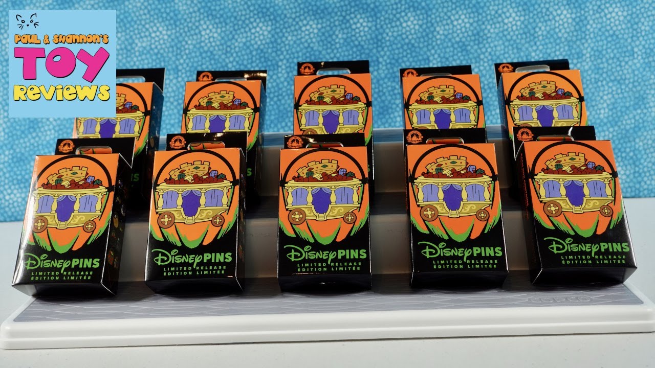 Распаковка лимитированной коллекции Disney Pins Villains Halloween Cauldron | PSToyReviews
