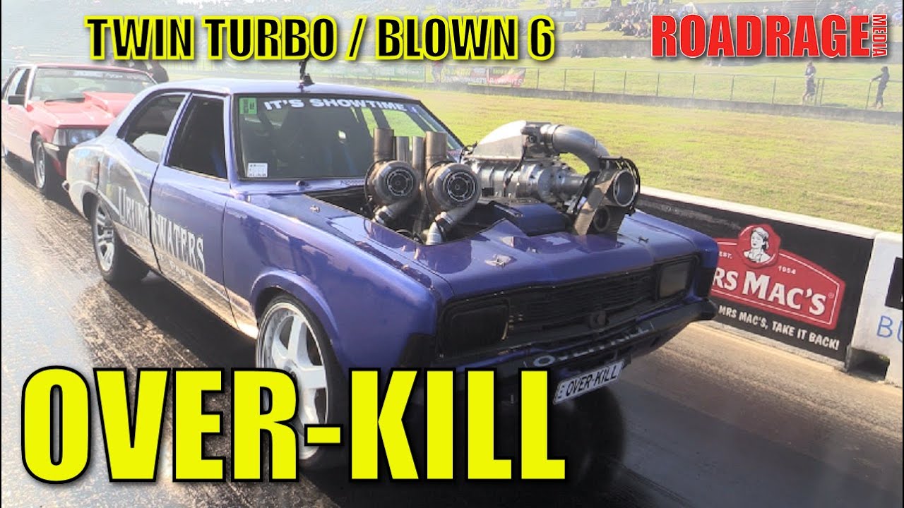 OVER-KILL - TWIN TURBO / BLOWN 6 - Ends in flames!