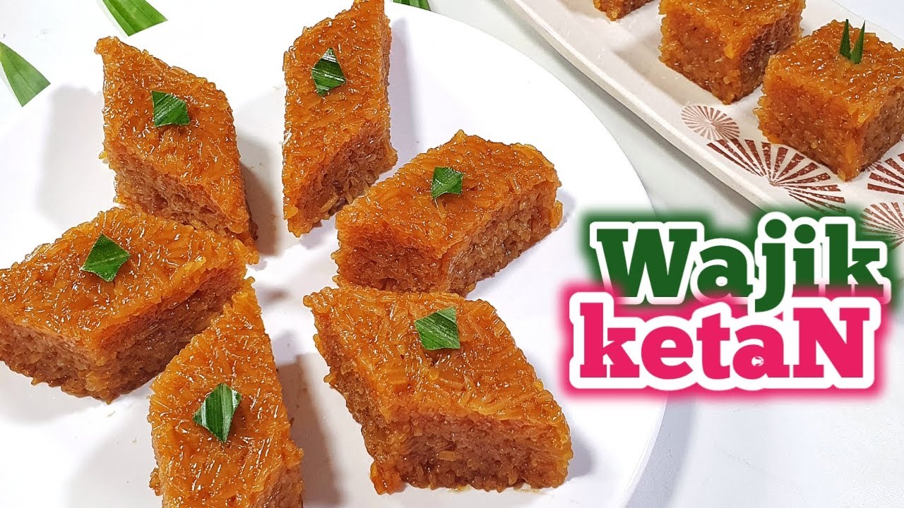 DIJAMIN ANTI GAGAL !!!   RAHASIA MEMBUAT WAJIK KETAN GULA MERAH SUPER LEGIT MANISNYA PAS BANGET