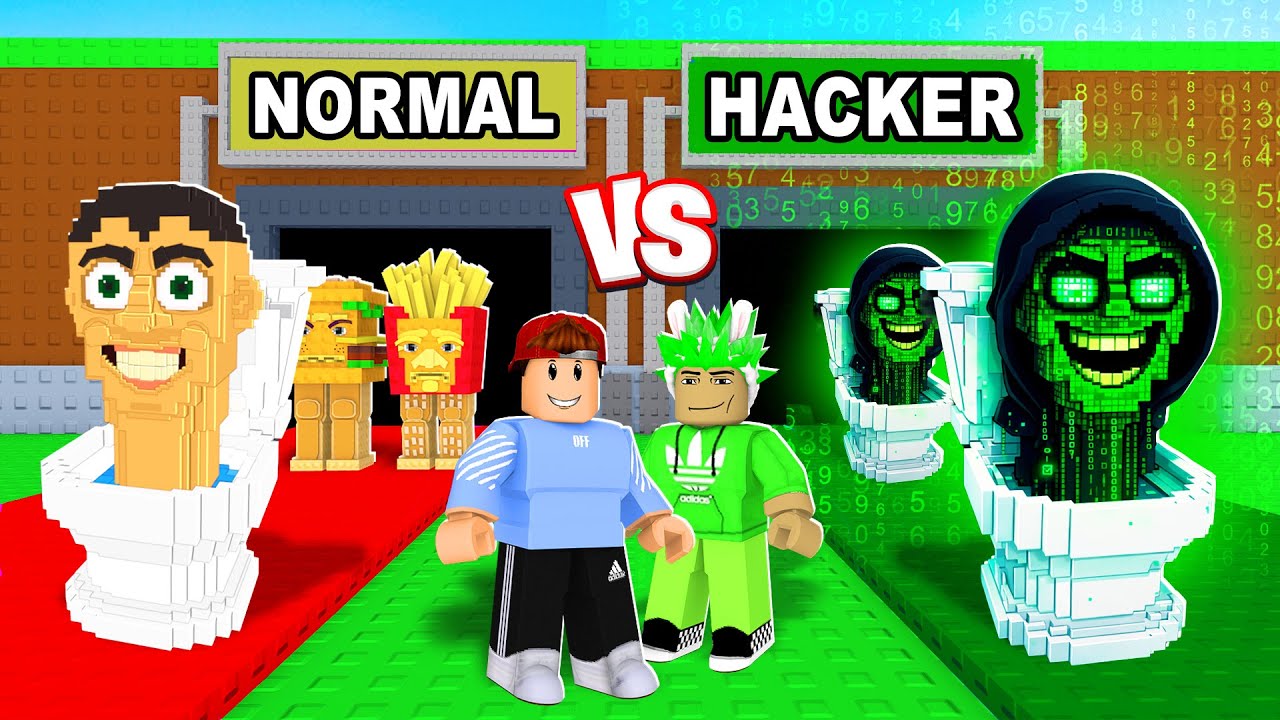 HACKER vs NORMALE BRAINROTS in Steal a Brainrot!