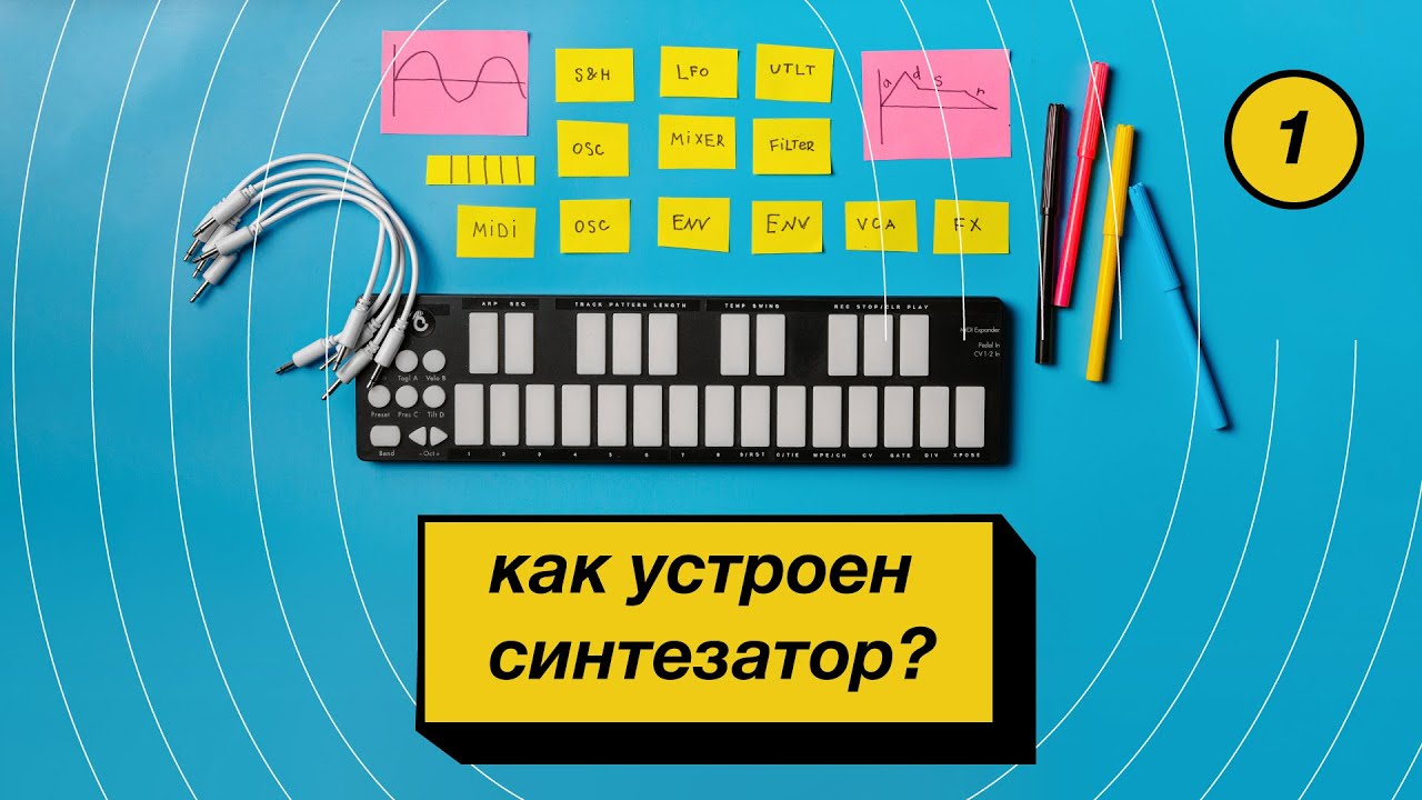 1. Как устроен синтезатор?