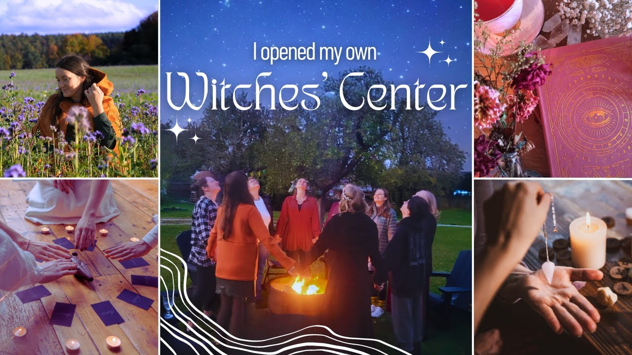 Я открыла центр отдыха для ведьм 🌙🕯️
